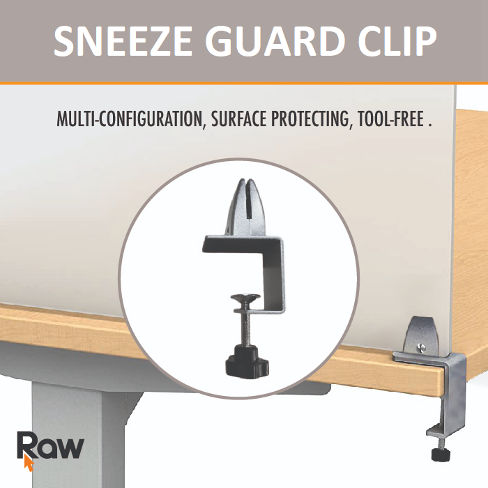 Sneeze Guard Clip - Each