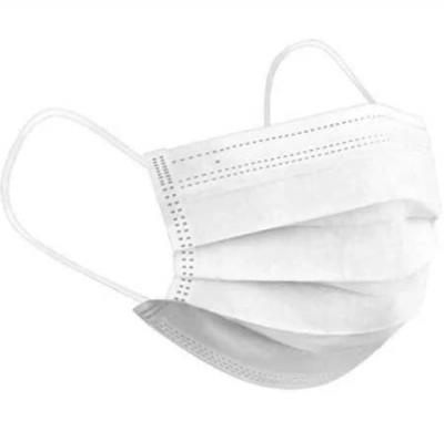 3-ply Disposable Face Mask - White - Keep Kleen - Carton Size (2,000 Masks)