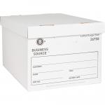 Business Source Lift-off Lid Medium Duty Storage Box